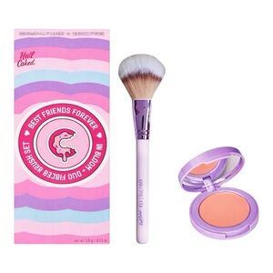 HALF CAKED BEST FRIENDS FOREVER - IN BLOOM + DUO FIBER BRUSH SET - BNIB